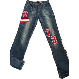 Vintage Y2K FNF Function & Future Varsity Style 73 Jeans SZ 29x31 Street Wear